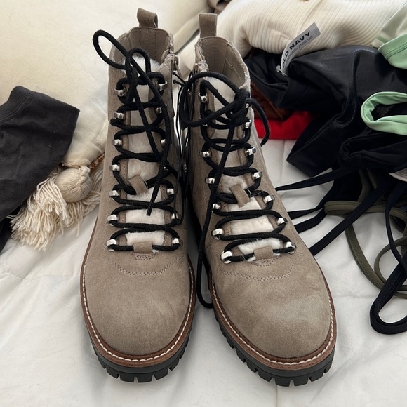 Shoes - Faux Suede Boots